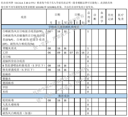 美国疫苗注射记录翻译,美国疫苗免疫记录翻译.png